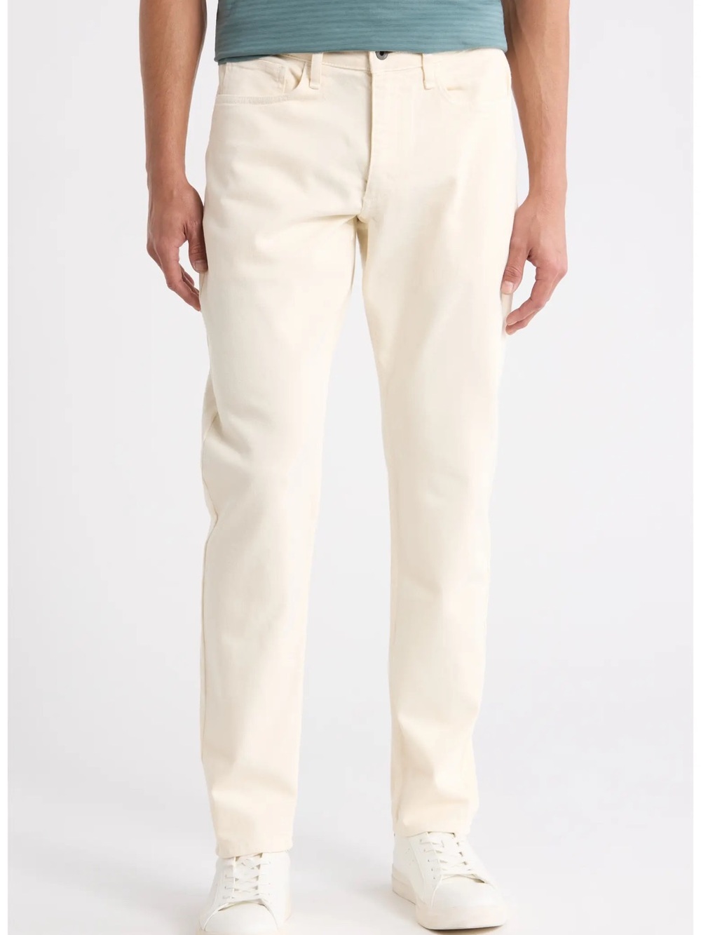 rag & bone Men's Skinny Cream Jeans